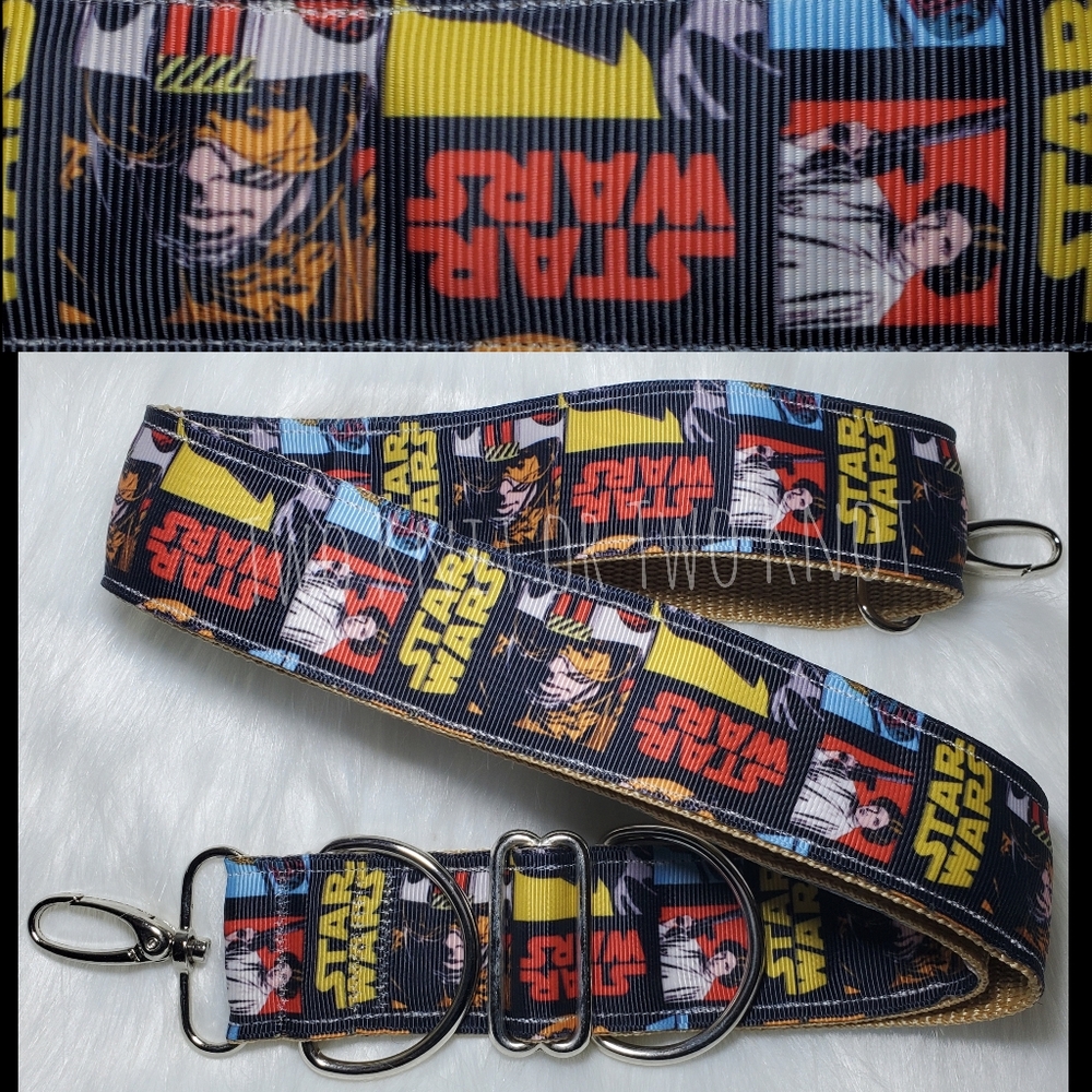 Handmade! Double D Loop - CNC Shoulder Strap Star Wars Vintage Theme UNISEX GEEK